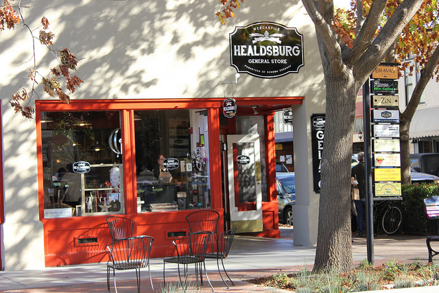 photograph of the former Healdsburg General Store