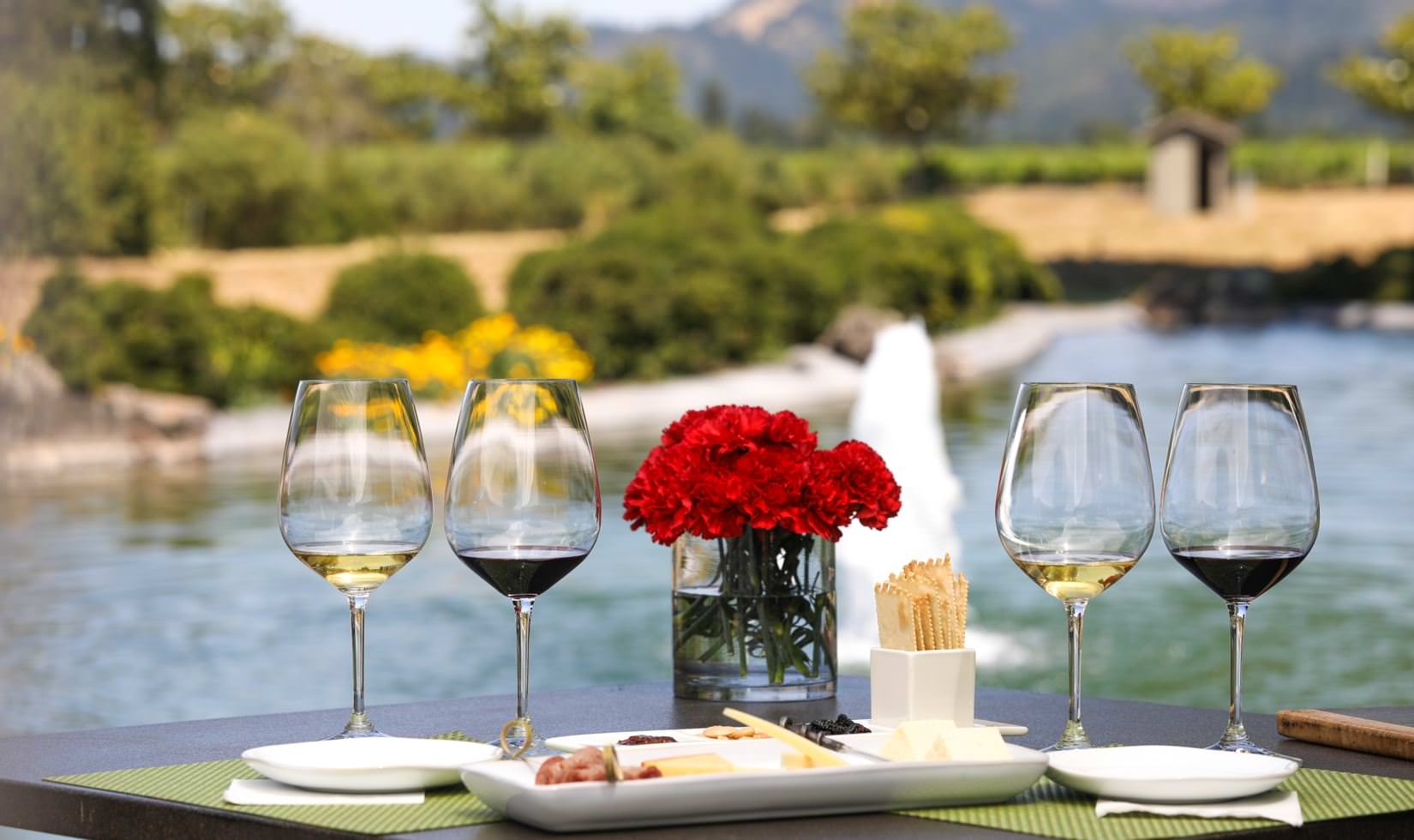 Kunde Estate Sonoma Wineries Cheese Pairing Wine Tasting