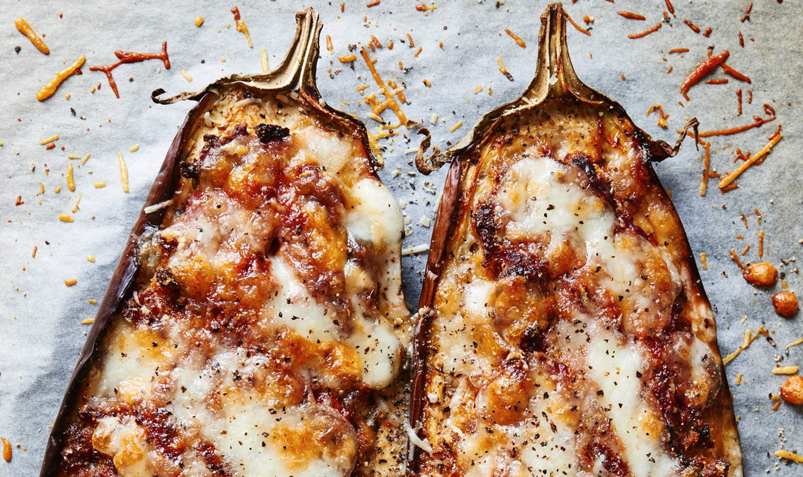 Roasted eggplant, Ramekins cooking class, Sonoma.