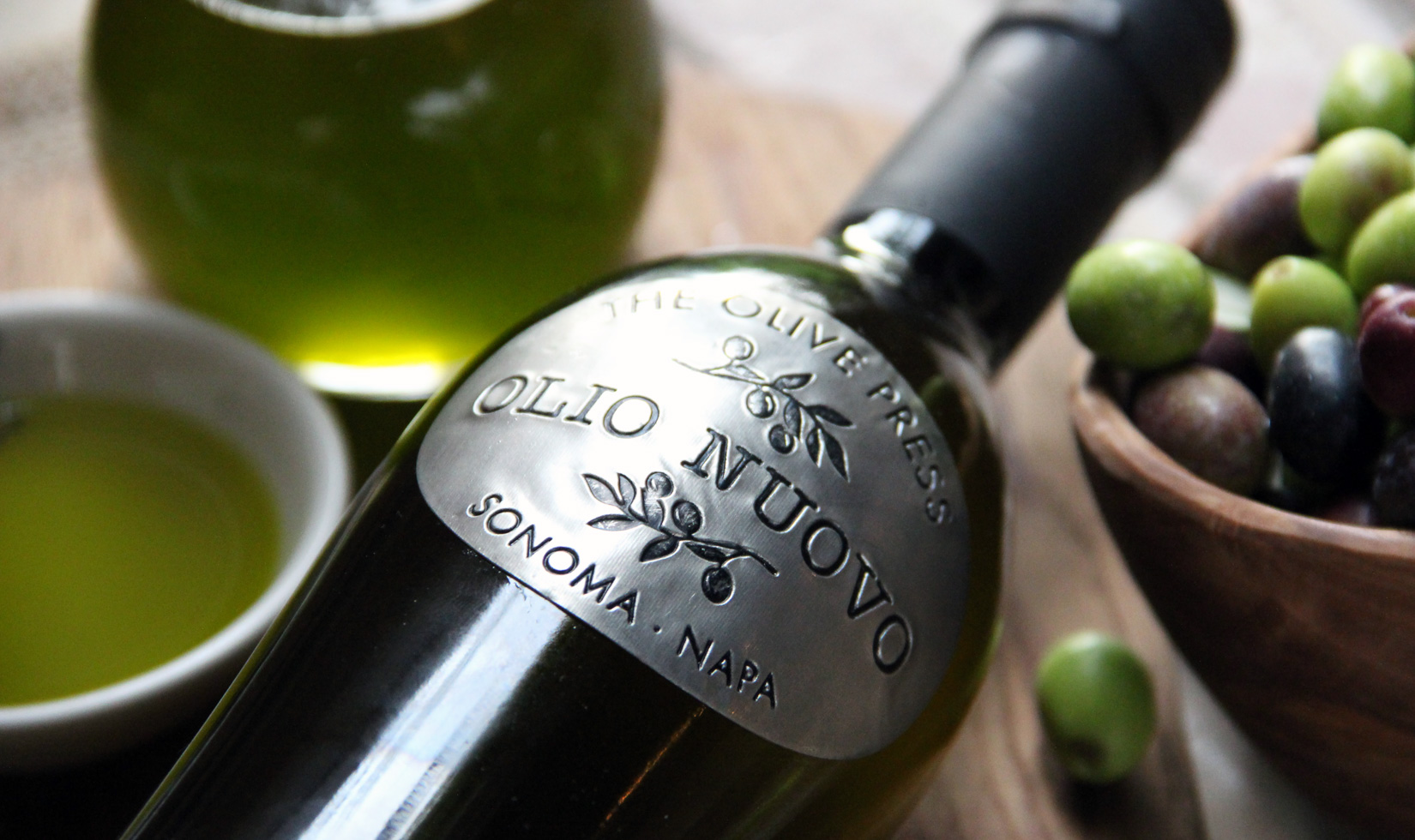 The Olive Press Olio Nuovo Jacuzzi Sonoma Winery Olive Oil