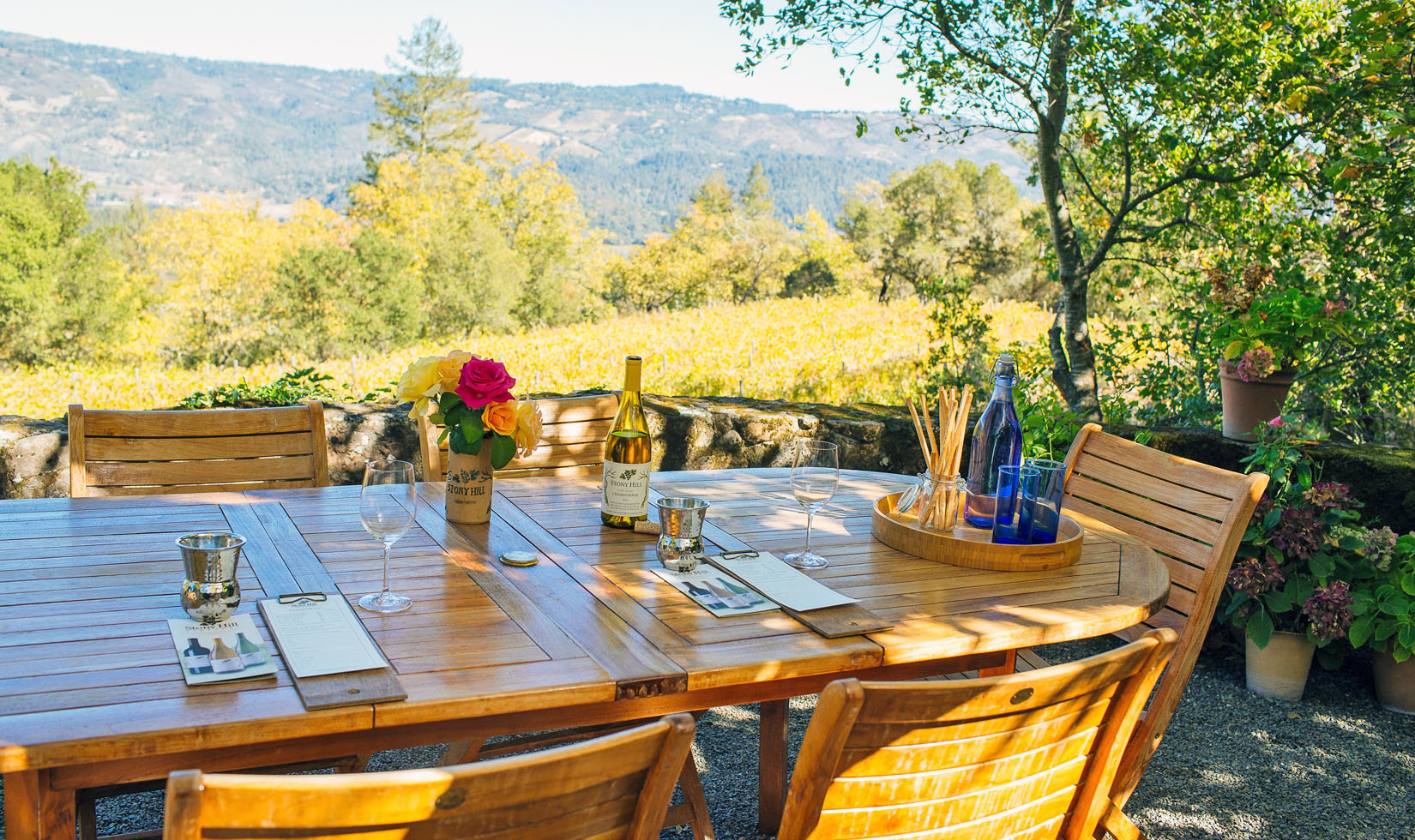 stony hill winery terrace