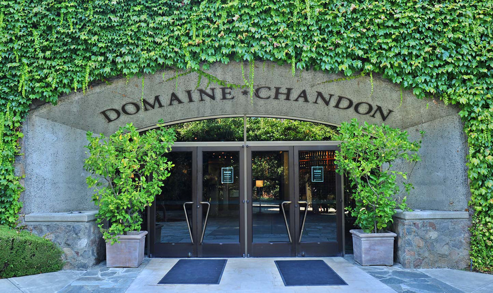 domaine chandon entrance napa