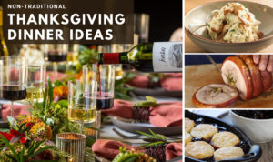 jordan winery thanksgiving dinner table food recipes