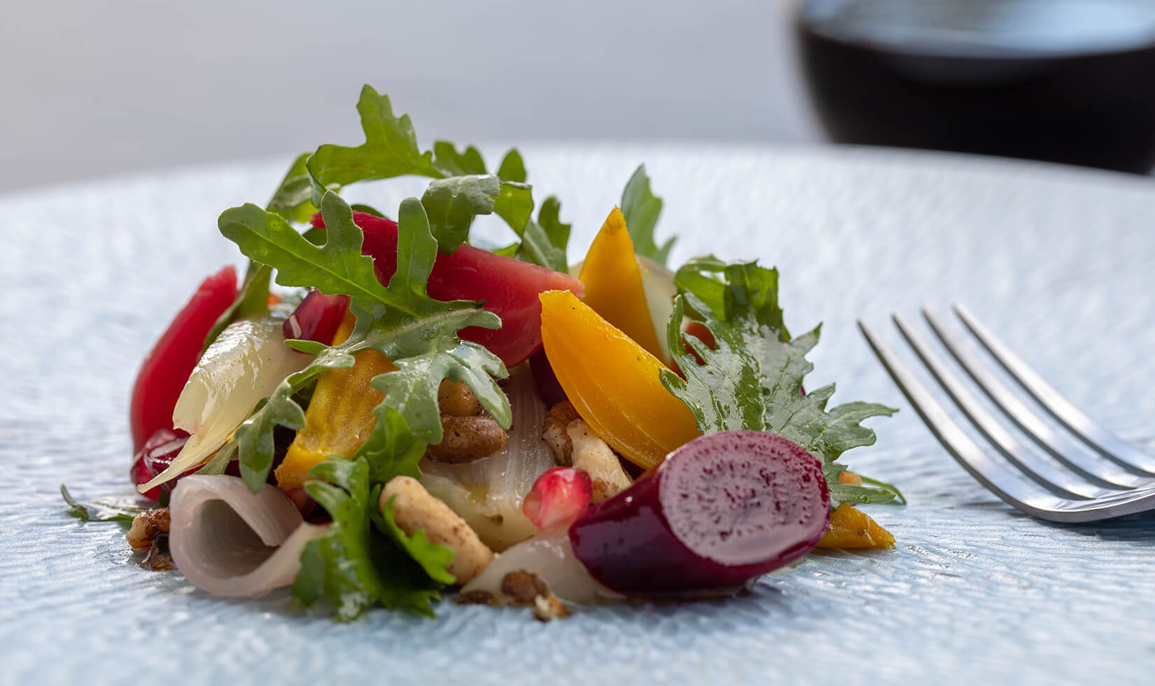 Roasted Beet Salad for a Non-Traditional Thanksgiving Dinner