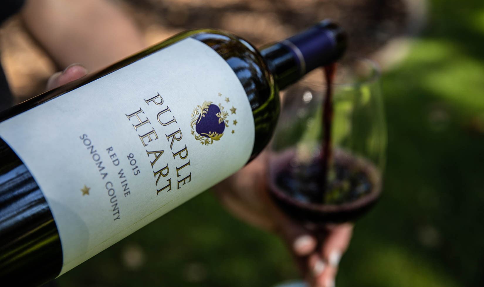 Purple Heart wine