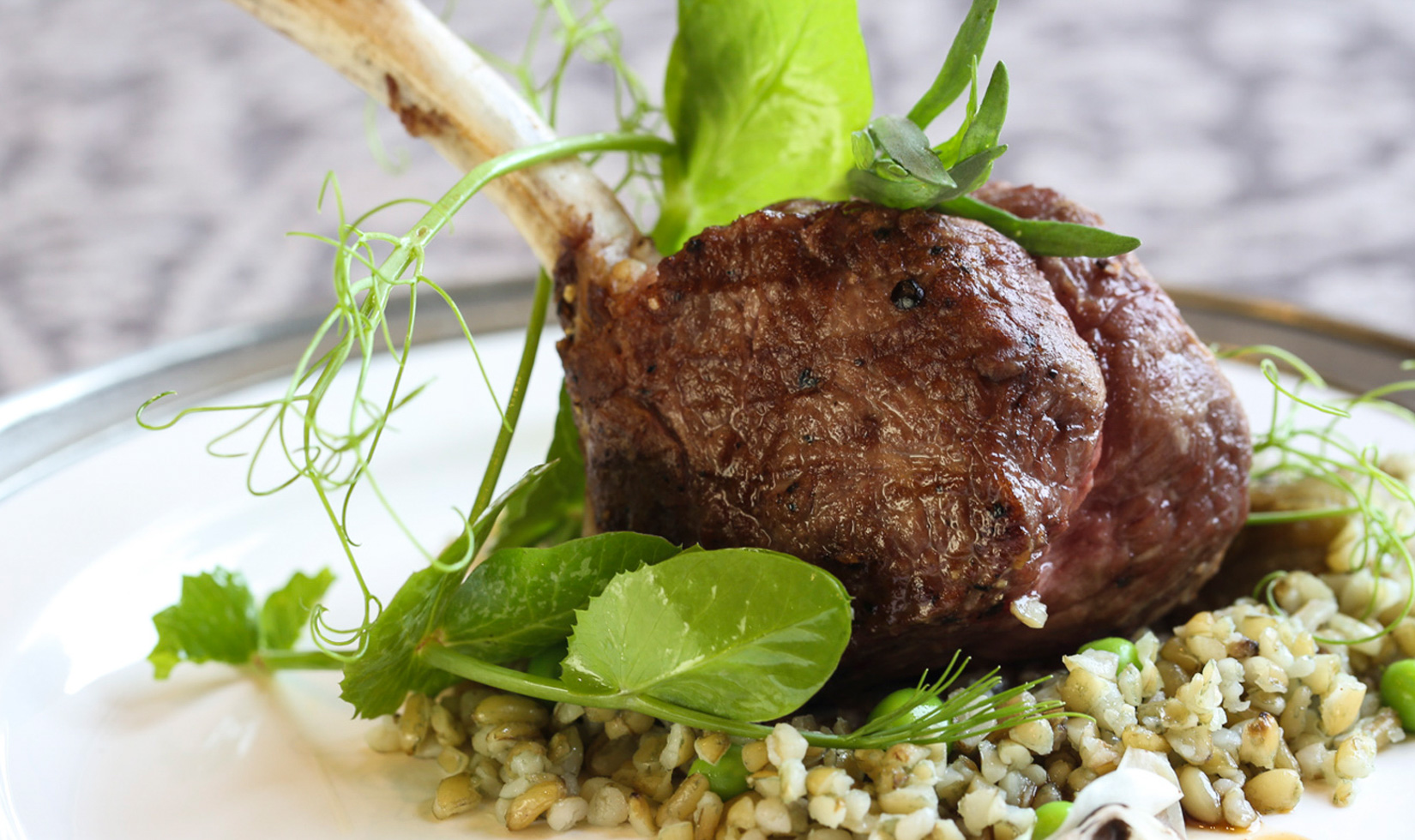 Sonoma Lamb with Spring Peas Cabernet Sauvignon Pairing Recipe