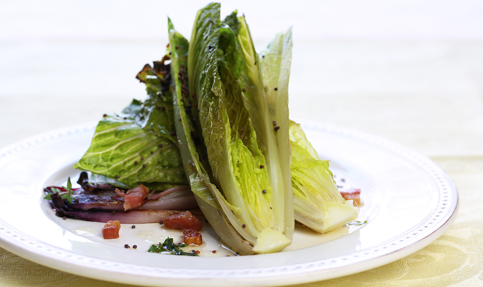 grilled romaine salad recipe