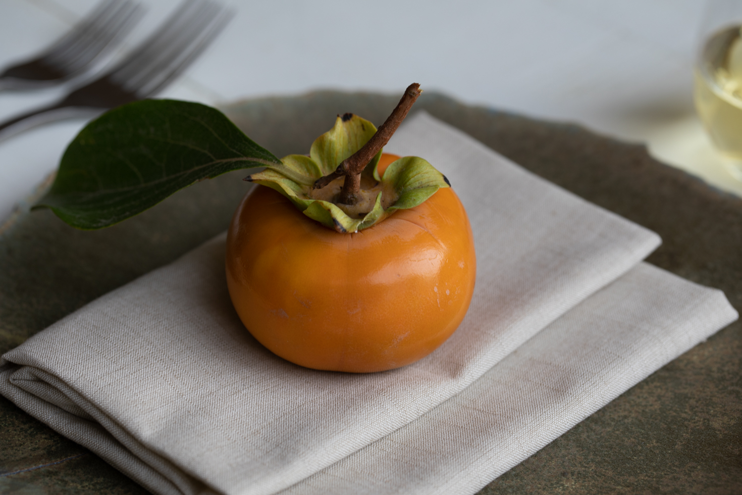 persimmon place setting