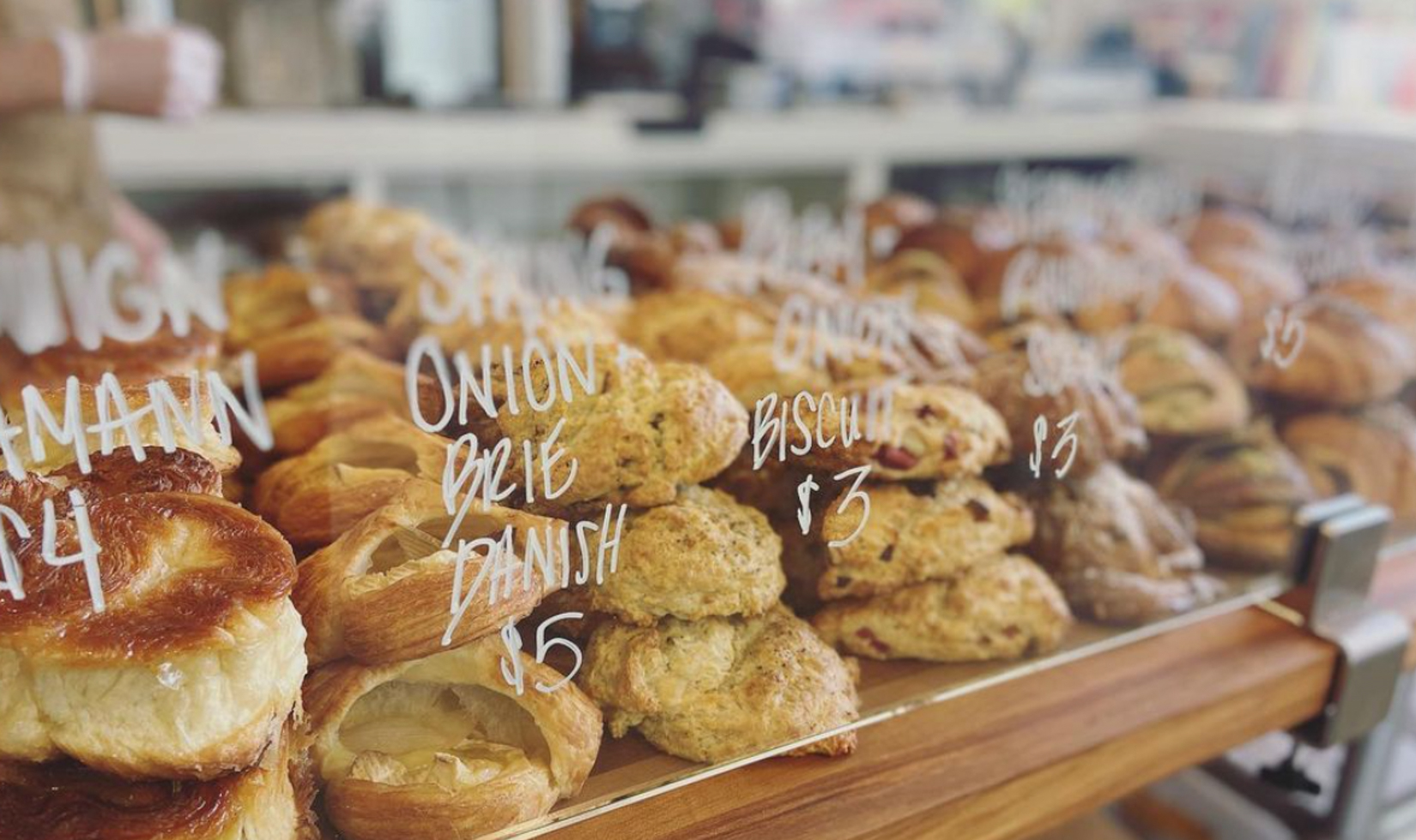 croissants in window