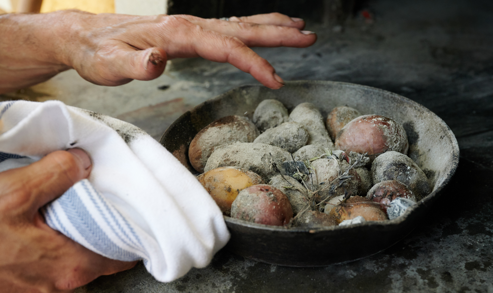 Best Fuels for BBQ and Grilling a person holding a pan of eggs