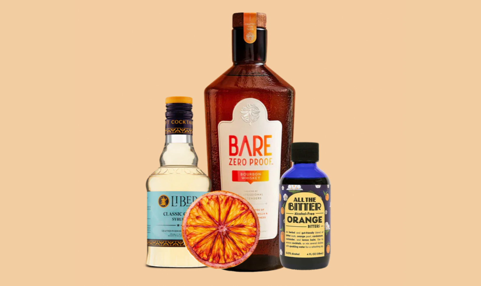 Alcohol-free cocktail ingredients.