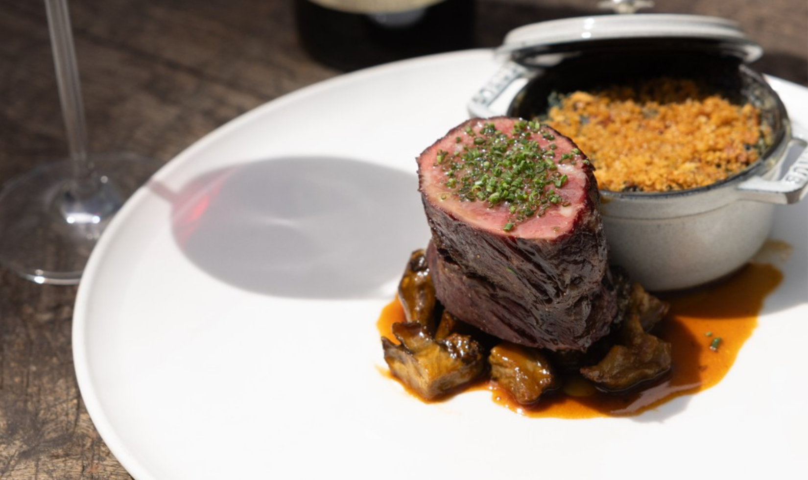 dinner at Dry Creek Kitchen