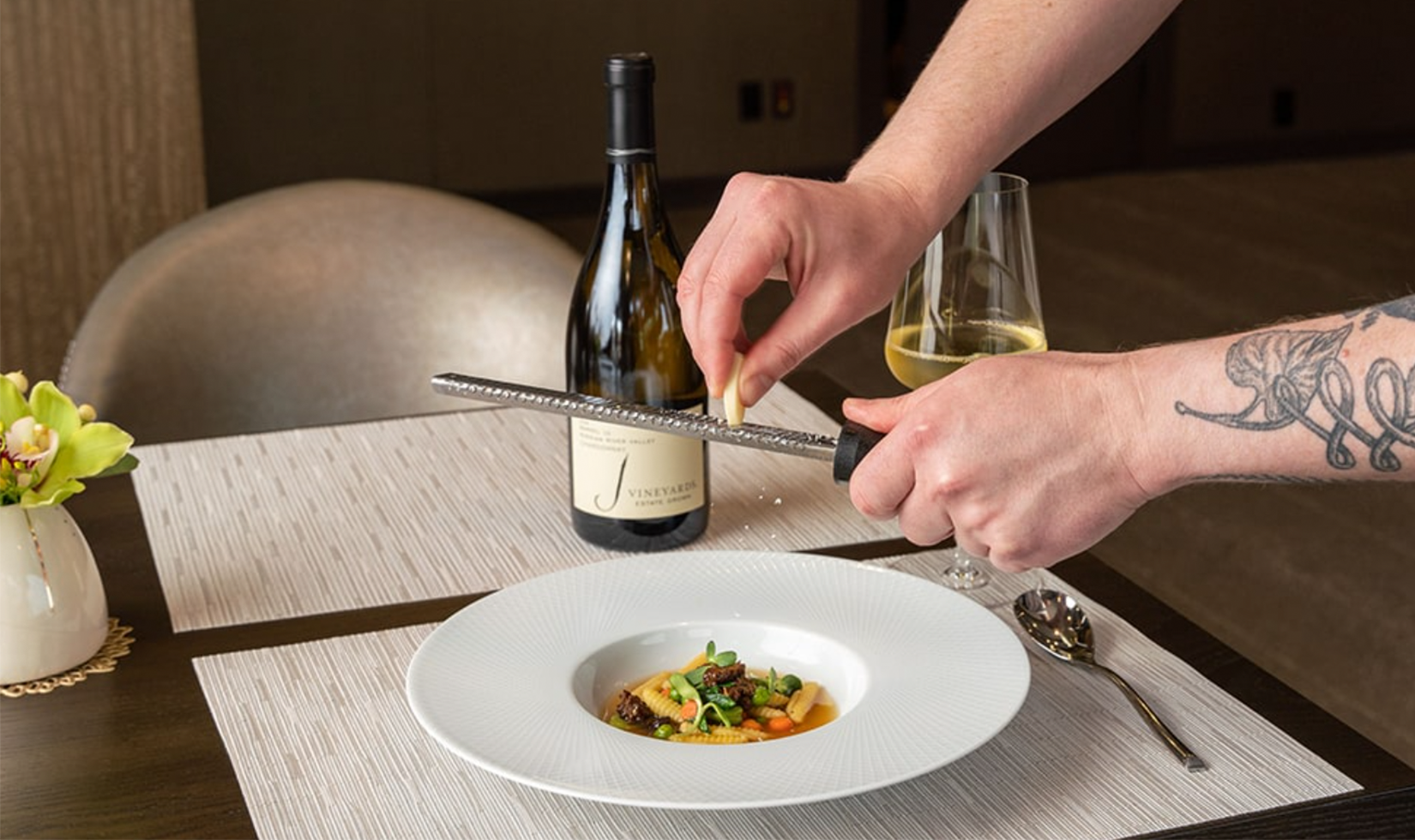 J Vineyards & Winery Bubble Room Experience