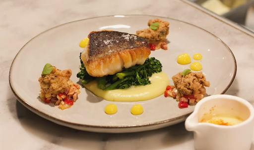 cod dish at Valette Healdsburg